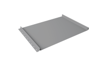 Кликфальц Grand Line 0,45 Drap с пленкой на замках RAL 7004 сигнальный серый