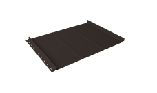 Кликфальц Line Grand Line 0,5 PurLite Matt с пленкой на замках RR 32 темно-коричневый