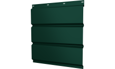 Софит металлический Классик v01 Grand Line без перфорации 0,45 Drap TX с пленкой RAL 6005 зеленый мох