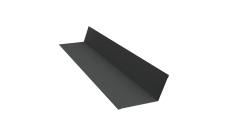 Планка примыкания 90х140 0,5 PurPro Matt 275 RAL 7016 антрацитово-серый (2м)