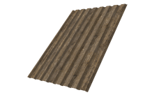 Профнастил С20A 0,45 Print Elite Nordic Wood TwinColor