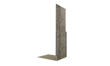 Планка приемная оконная 0,45 Print Elite Nordic Wood TwinColor (2м)