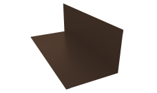 Планка примыкания 130х160 Grand Line 0,45 Drap ST lite RAL 8017 шоколад (2м)