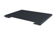 Планка стыковочная 0,5 Velur X RAL 7024 мокрый асфальт (3м)