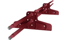 Снегозадержатель Стандарт Т4 d 25 RAL 3005 (1м)