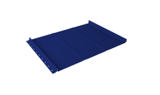 Кликфальц Line Grand Line 0,45 PE с пленкой на замках RAL 5002 ультрамариново-синий