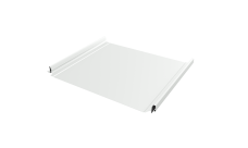 Кликфальц Pro Grand Line 0,45 Drap с пленкой на замках RAL 9003 сигнальный белый