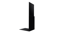 Планка приемная оконная 0,45 Drap-double TX RAL 9005 черный (2м)