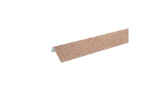 ТЕХНОНИКОЛЬ HAUBERK наличник оконный металлический, коричнево-бежевый