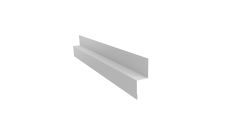 Отлив для сегментного кожуха на трубу 0,45 PE с пленкой RAL 9003 сигнальный белый (3м)