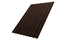 Профнастил С20A 0,45 Print Premium с пленкой Antique Wood TwinColor