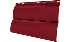 Блок-хаус новый Grand Line 0,45 PE с пленкой RAL 3003 рубиново-красный