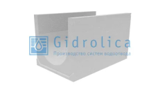 Лоток водоотводный бетонный коробчатый Gidrolica (СО-500мм), с уклоном 0,5% КUу 100.65(50).60,5(51,5)-BGU-XL, № 31 (40750031)
