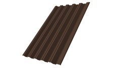 Профнастил НС35R 0,5 Satin Matt TX RAL 8017 шоколад