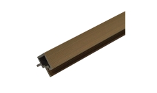 Профиль угловой CM Wall 4000х56х49мм цвет teak (тик)