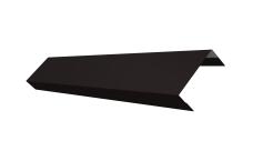 Ламель обратная 50 забора жалюзи Texas 0,45 Drap TX RAL 9005 черный