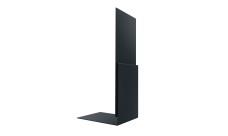 Планка приемная оконная 0,45 PE-Double с пленкой RAL 7016 антрацитово-серый (2м)