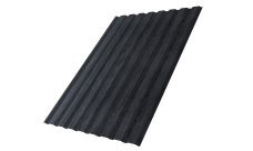 Профнастил С20A 0,45 Print Premium Grey Wood TwinColor