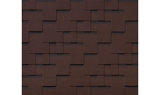 Черепица гибкая RoofShield Премиум Модерн каштан