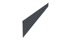 Ламель забора жалюзи Palermo 0,5 Velur X RAL 7024 мокрый асфальт