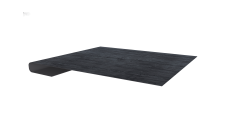 Планка завершающая Grand Line 0,45 Print Premium Grey Wood TwinColor (2м)