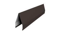 Ламель забора жалюзи Tokyo new Grand Line 0,5 PurPro Matt 275 RR 32 темно-коричневый