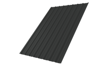 Профнастил С10A 0,5 Satin Matt TX RAL 7016 антрацитово-серый