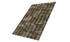 Профнастил С20A 0,45 Print Elite King Stone TwinColor