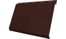 Вертикаль классик Grand Line 0,45 PE с пленкой NL 805 серо-коричневый гефест