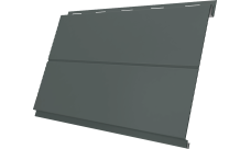 Вертикаль line Grand Line 0,45 PE с пленкой RAL 7005 мышино-серый