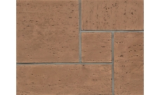 Рядовая плитка Zikkurat Машук 1-26-00 без расшивки, норма упаковки 0,75 м2