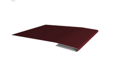 Планка начальная Grand Line 0,5 Satin Matt RAL 3005 красное вино (2м)