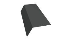 Планка карнизная 120х80 Grand Line 0,45 Drap RAL 7016 антрацитово-серый (2м)