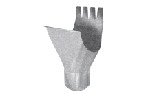 Воронка GL ZN 150/100 мм Zn цинк