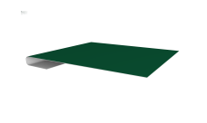 Планка завершающая 0,5 Satin Matt TX RAL 6005 зеленый мох (3м)