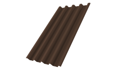 Профнастил Н60R v01 0,5 PurPro Matt 275 RAL 8017 шоколад