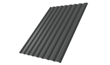 Профнастил С20A 0,5 Satin Matt TX RAL 7016 антрацитово-серый