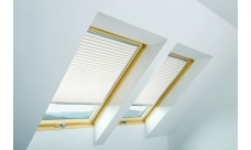 Штора плиссированная FAKRO APS-652 (группа 1) 78х140 бежевый