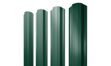 Штакетник Прямоугольный фигурный 0,5 Satin Matt TX RAL 6005 зеленый мох