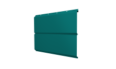 Софит ЭкоБрус new Grand Line без перфорации 0,45 PE с пленкой RAL 5021 водная синь