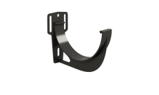 Кронштейн желоба slider Классика 120 ПВХ GL черный (RAL 9005)