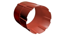 Соединитель трубы Grand Line PU 90 мм RAL 8004 терракота