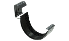 Соединитель желоба Grand Line PU 150 мм RAL 7024 мокрый асфальт