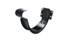 Крюк короткий Grand Line PE 125 мм RAL 7024 мокрый асфальт