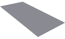 Плоский лист 0,5 Drap TX RAL 7004 сигнальный серый