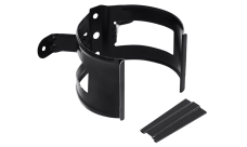 Кронштейн трубы на дерево Grand Line PU матовый 90 мм RAL 9005 черный