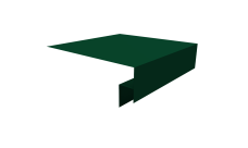 Планка околооконная сложная Экобрус Grand Line 250х50х25 0,45 PE-Double с пленкой RAL 6005 зеленый мох (3м)