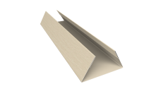 Планка стыковочная составная нижняя Экобрус Grand Line 0,45 Print Elite Milky Wood TwinColor (3м)