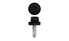 Саморез по металлу 5,5х19 (250шт) сверло №3 RAL 9005