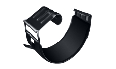 Соединитель желоба GL PE 125 мм RAL 7024 мокрый асфальт